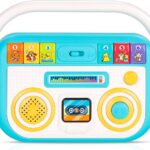 AFKSTL baby music player toy with an easy-grip handle and colorful buttons, designed for toddlers.