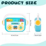 AFKSTL baby music player toy with an easy-grip handle and colorful buttons, designed for toddlers.