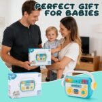 AFKSTL baby music player toy with an easy-grip handle and colorful buttons, designed for toddlers.
